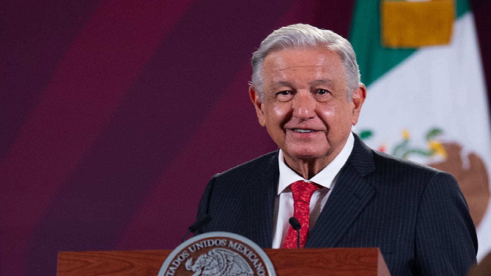 El presidente López Obrador encabezó su tradicional mañanera, hoy 24 de julio (Presidencia)