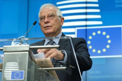 Josep Borrell, el alto representante de la UE para la Política Exterior (Olivier Hoslet/Pool via REUTERS)
