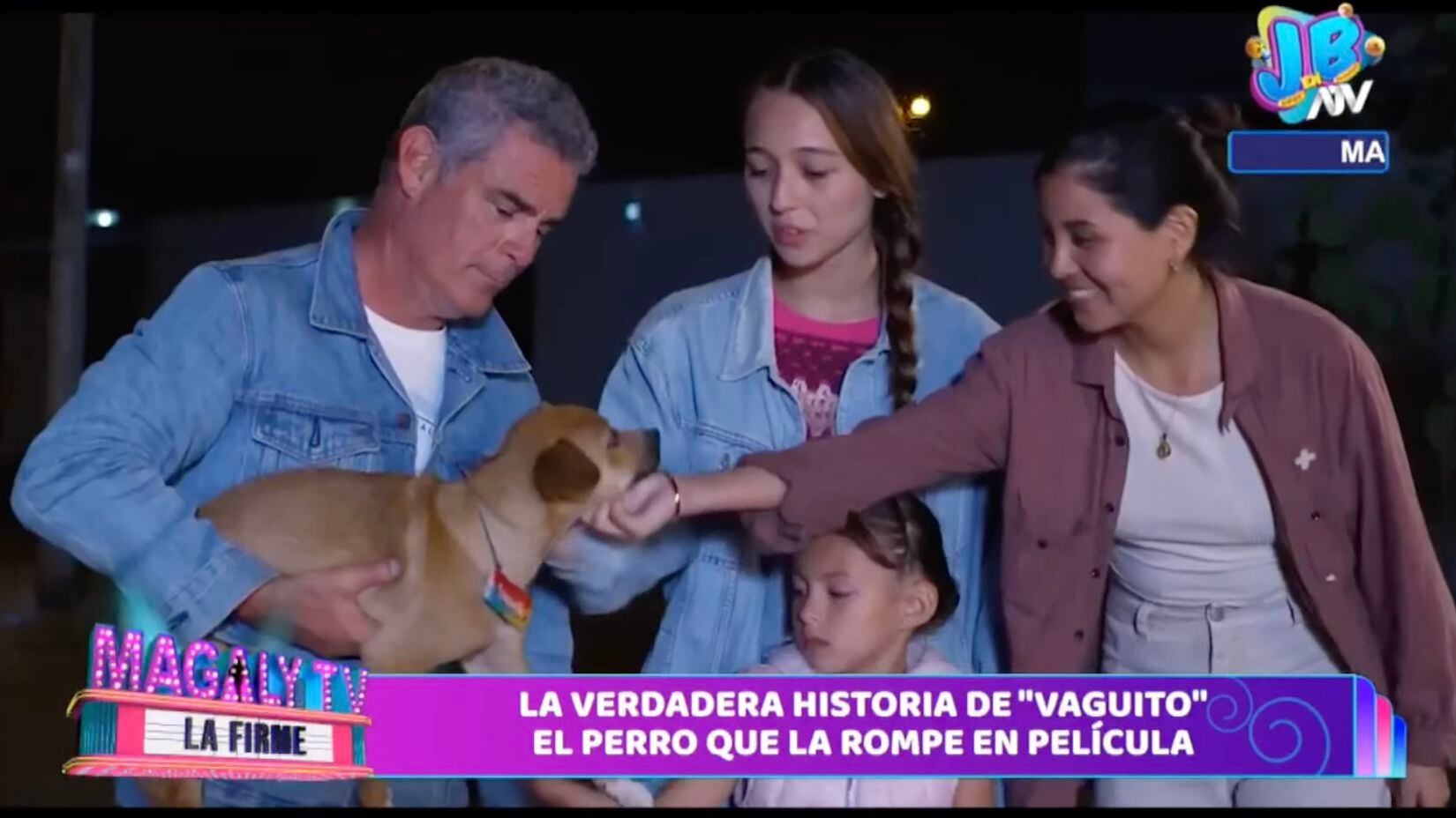 'Magaly TV La Firme' entrevistó a persona que cuida al perro que es interpretado en la película "Vaguito".