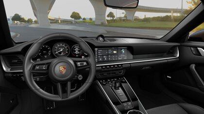 Sobrio como todo modelo alemán, el interior del 911 mantiene la tradición de décadas.