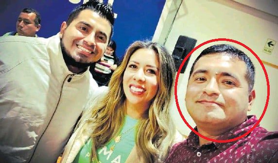 The brother of the deceased communicator Christian Enrique Tirado visited Rosselli Amuruz and later got a job in Congress.