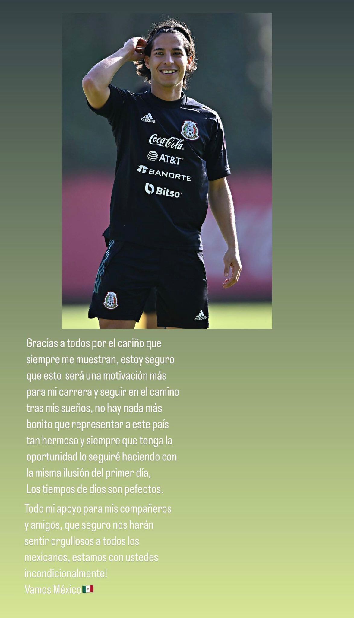 Diego Lainez mandó un mensaje a la Selección Mexicana