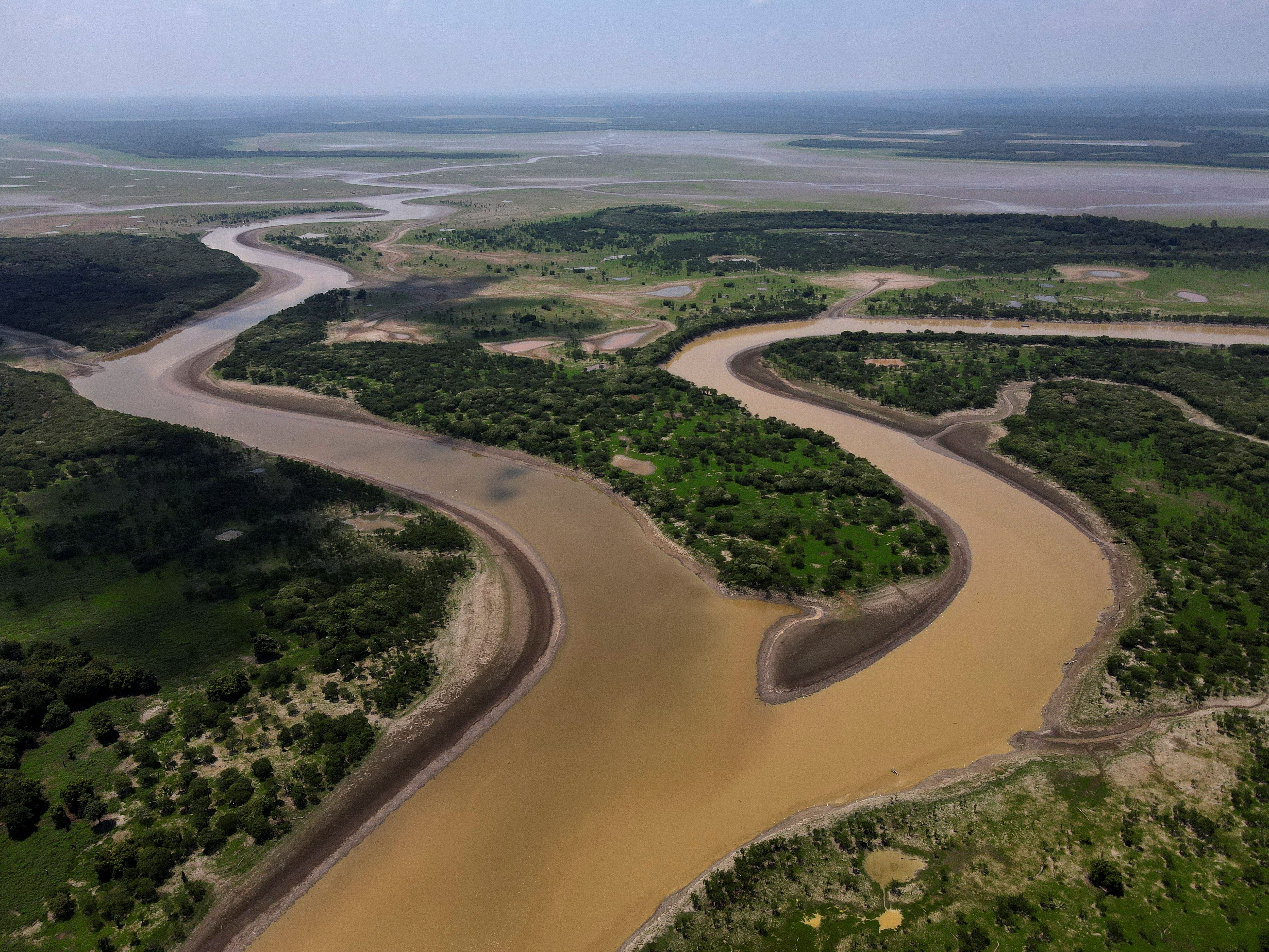 Vista del lago Piranha en Manacapuru, estado del Amazonas, Brazil, ( REUTERS/Bruno Kelly)