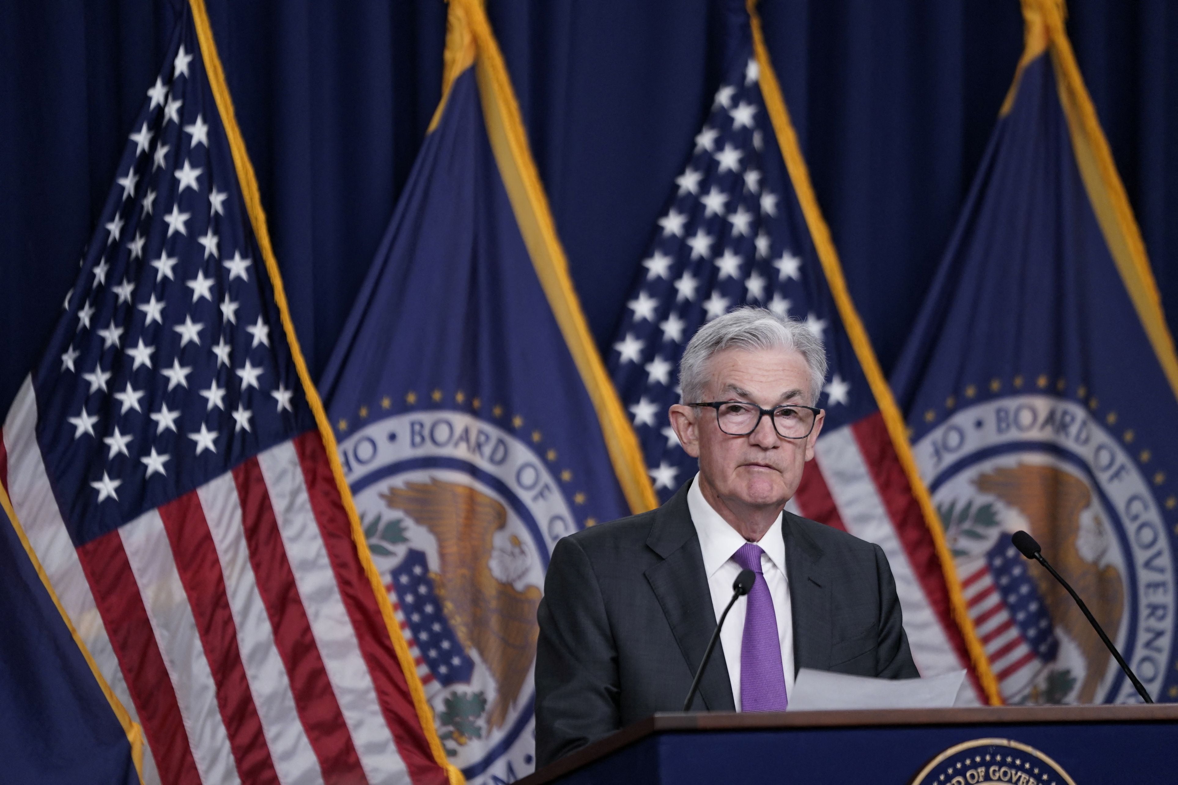 El presidente de la Fed Jerome Powell (REUTERS/Elizabeth Frantz)