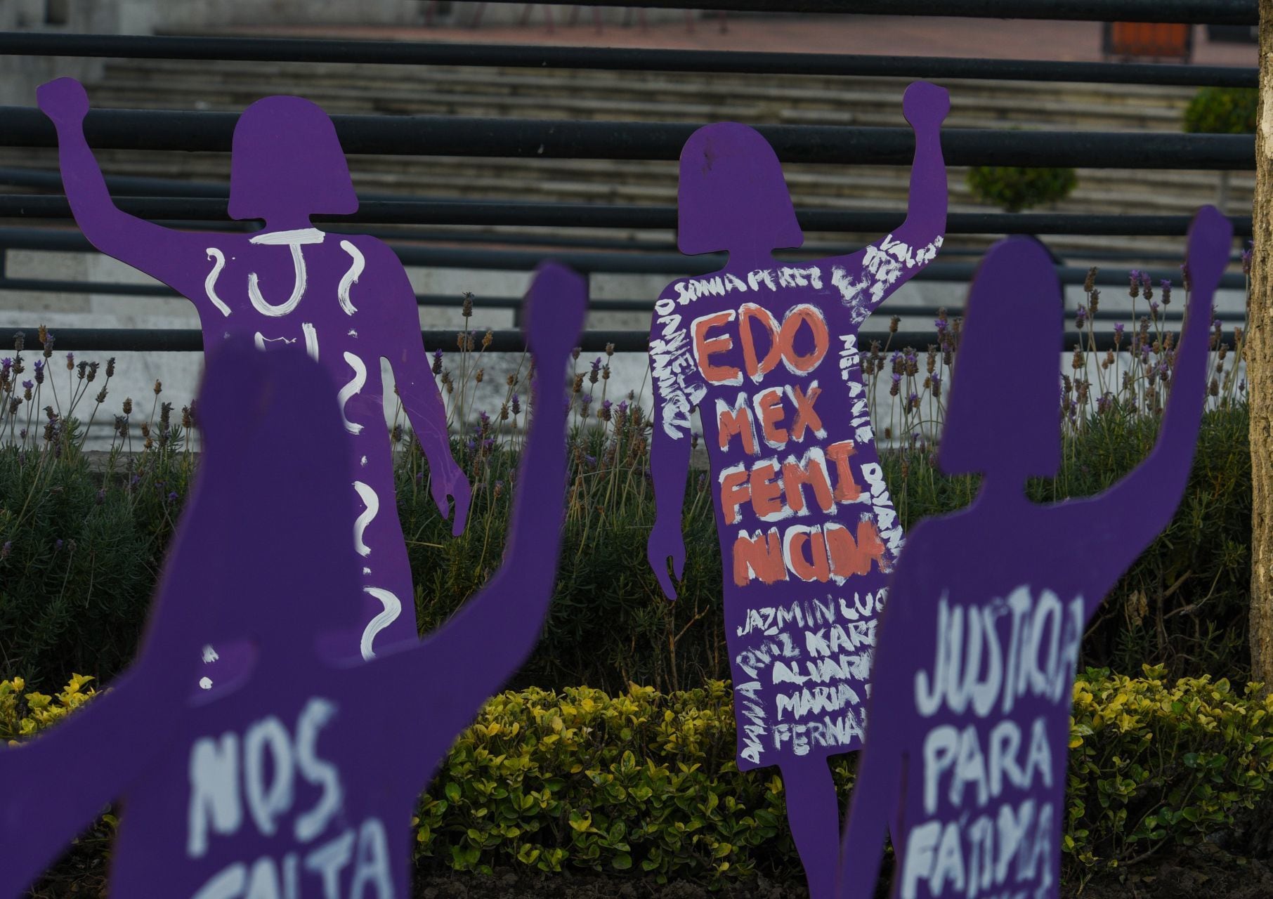 Protesta por feminicidio en México