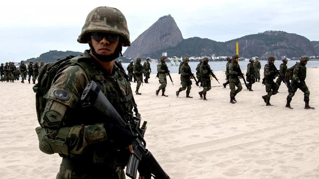 El despliegue de seguridad en Río de Janeiro