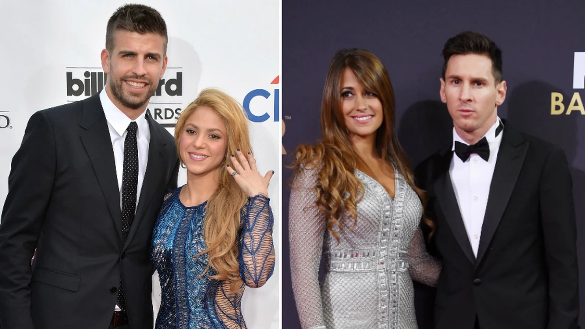 Piqué, Shakira, Antonella y Lionel, dos parejas it del plantel del Barcelona