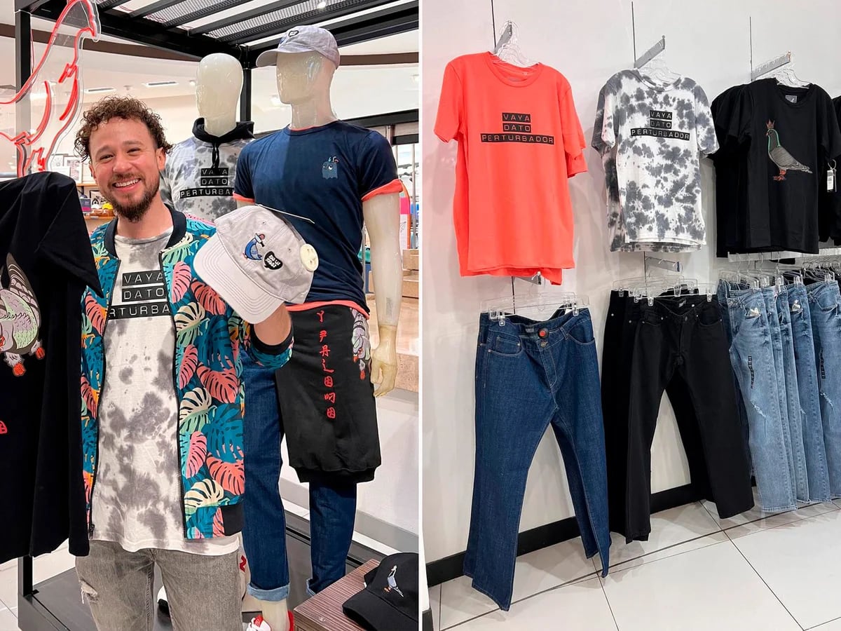 Vaya hombre de negocios!: Luisito Comunica anunció la llegada de su línea  de ropa a una tienda departamental - Infobae