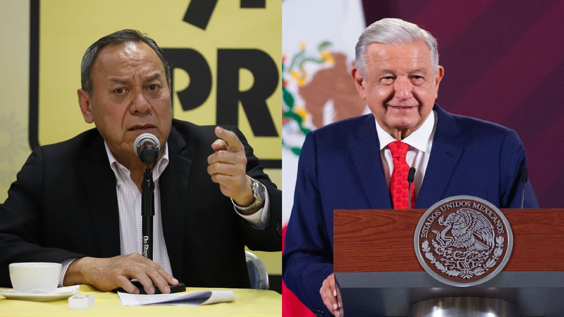 El representante del PRD ante el INE dijo que el presidente López Obrador realiza actos anticipados de campaña. Foto: PRD/Presidencia