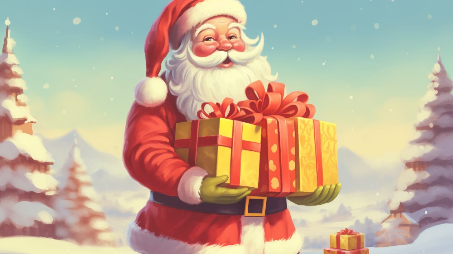 Papá Noel Santa Claus Navidad  Secret Santa - visualesIA