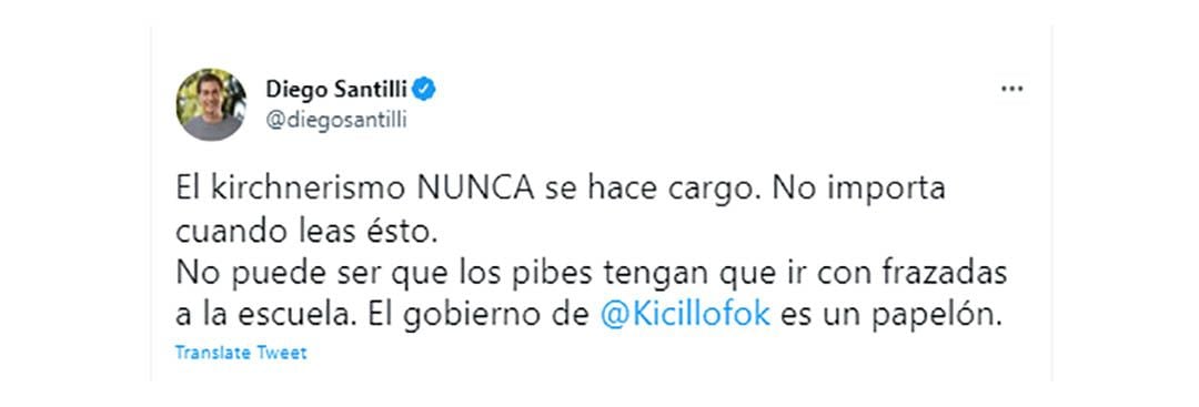 Santilli, diputado nacional 