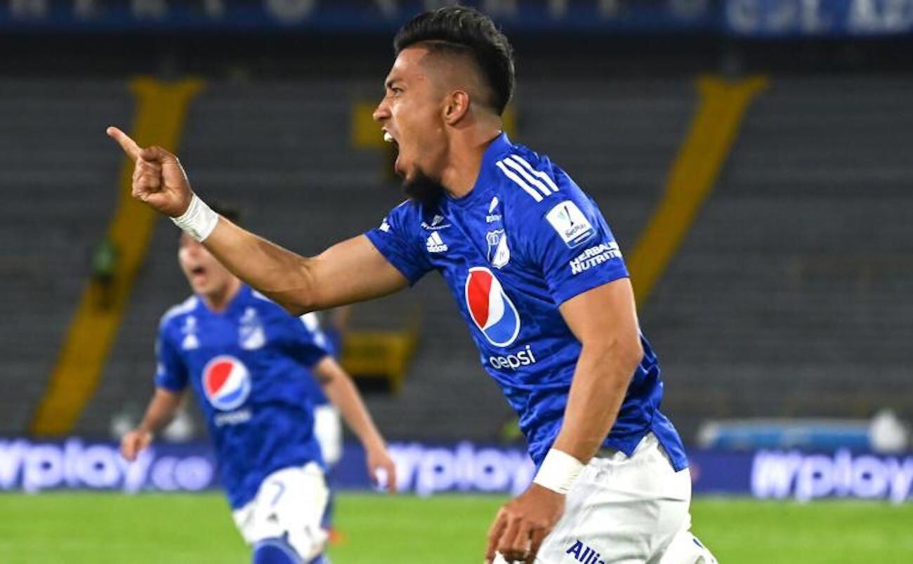 Millonarios adelanta las negociaciones para renovar el contrato de Fernando Uribe. Foto: cortesía Dimayor