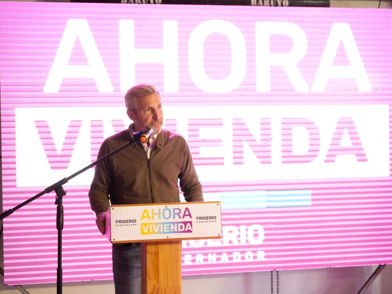 Rogelio Frigerio quiere desbancar al peronismo en Entre Ríos, en lo que se presenta como una elección pareja 