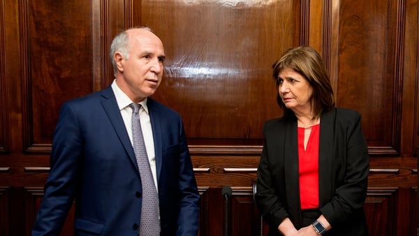 Ricardo Lorenzetti y Patricia Bullrich