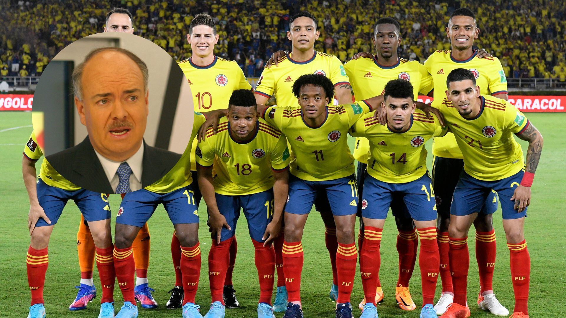 Iván Mejía contra la selección Colombia