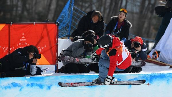 Elizabeth Swaney se limitó a no caerse durante su paso por los Juegos Olímpicos de Invierno (Reuters)