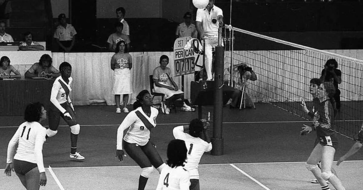 The Olympics recalled the Peruvian volleyball team’s epic point in Montreal in 1976