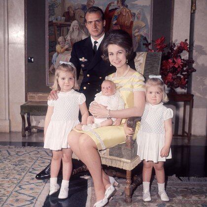 La familia real española (Shutterstock) 