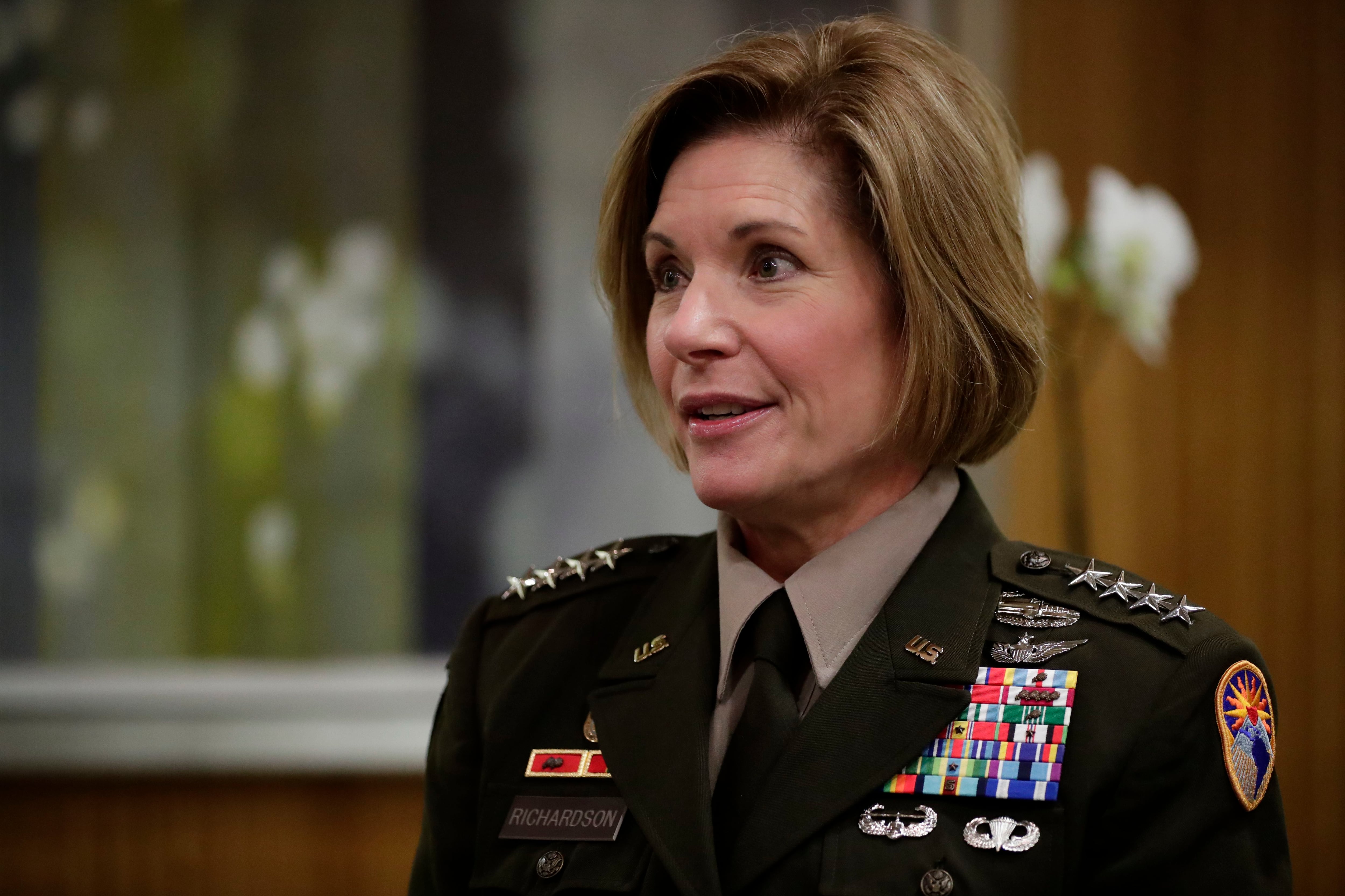 La general Laura Richardson, comandante del Comando Sur de los Estados Unidos (Southcom)   