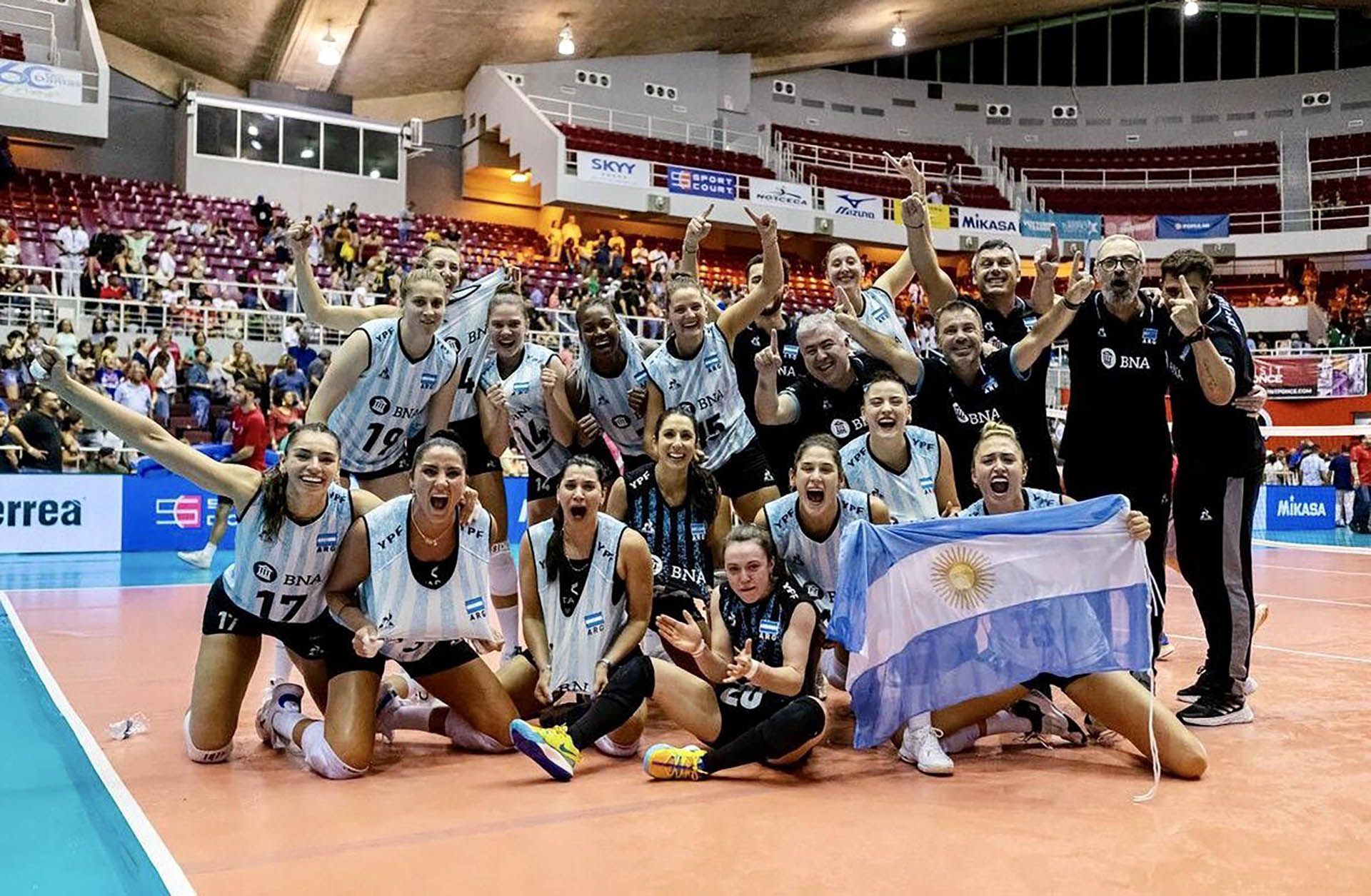 Las Panteras ganaron por primera vez en su historia la Copa Panamericana de vóley