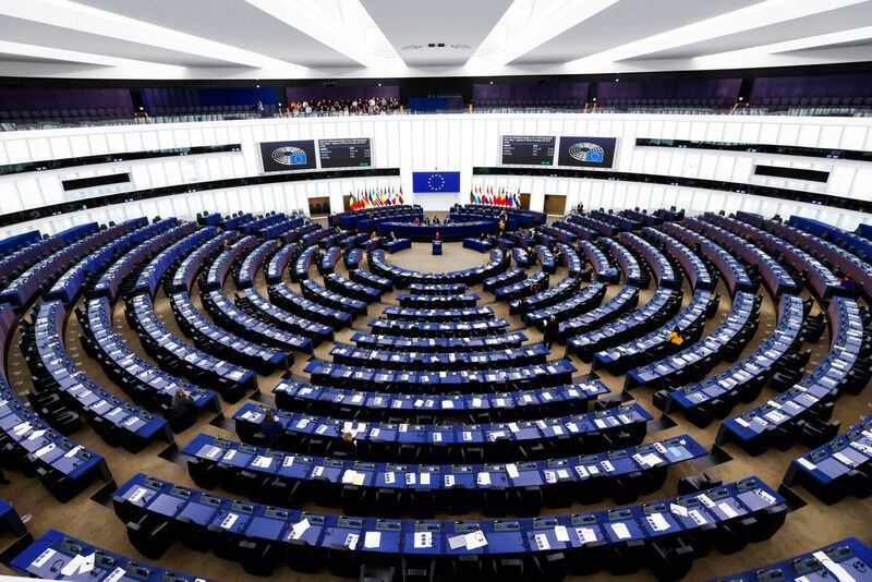 FOTO DE ARCHIVO: El Parlamento Europeo en Estrasburgo, Francia, 13 de diciembre de 2022. REUTERS/Yves Herman