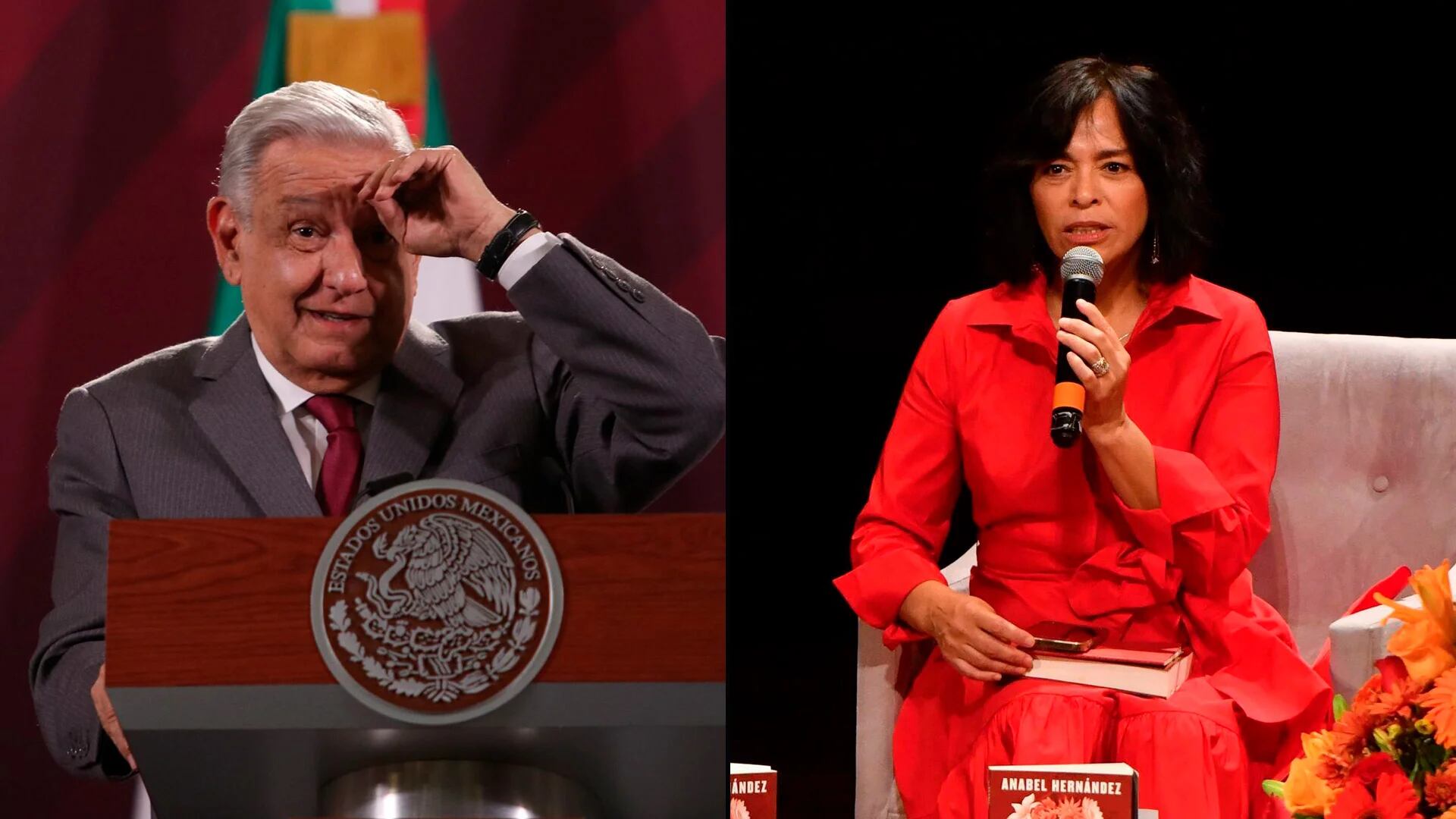 El presidente criticó que Anabel Hernández lo comparar con Peña Nieto