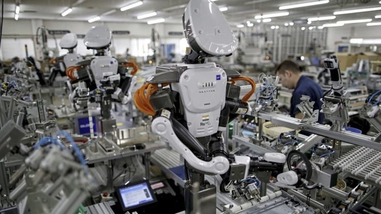 Hoy los robots realizan cada vez más tareas autónomas gracias a la inteligencia artificial