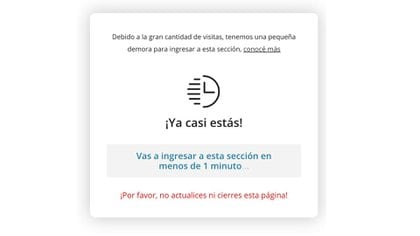 "Colas virtuales", nueva normalidad para esperar a ver si los clientes están autorizados a comprar el dólar "solidario"