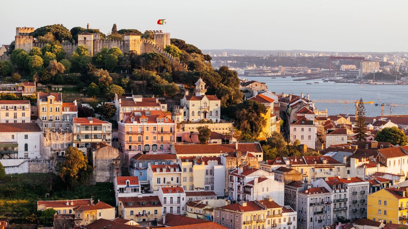 Vista de Lisboa, Portugal.