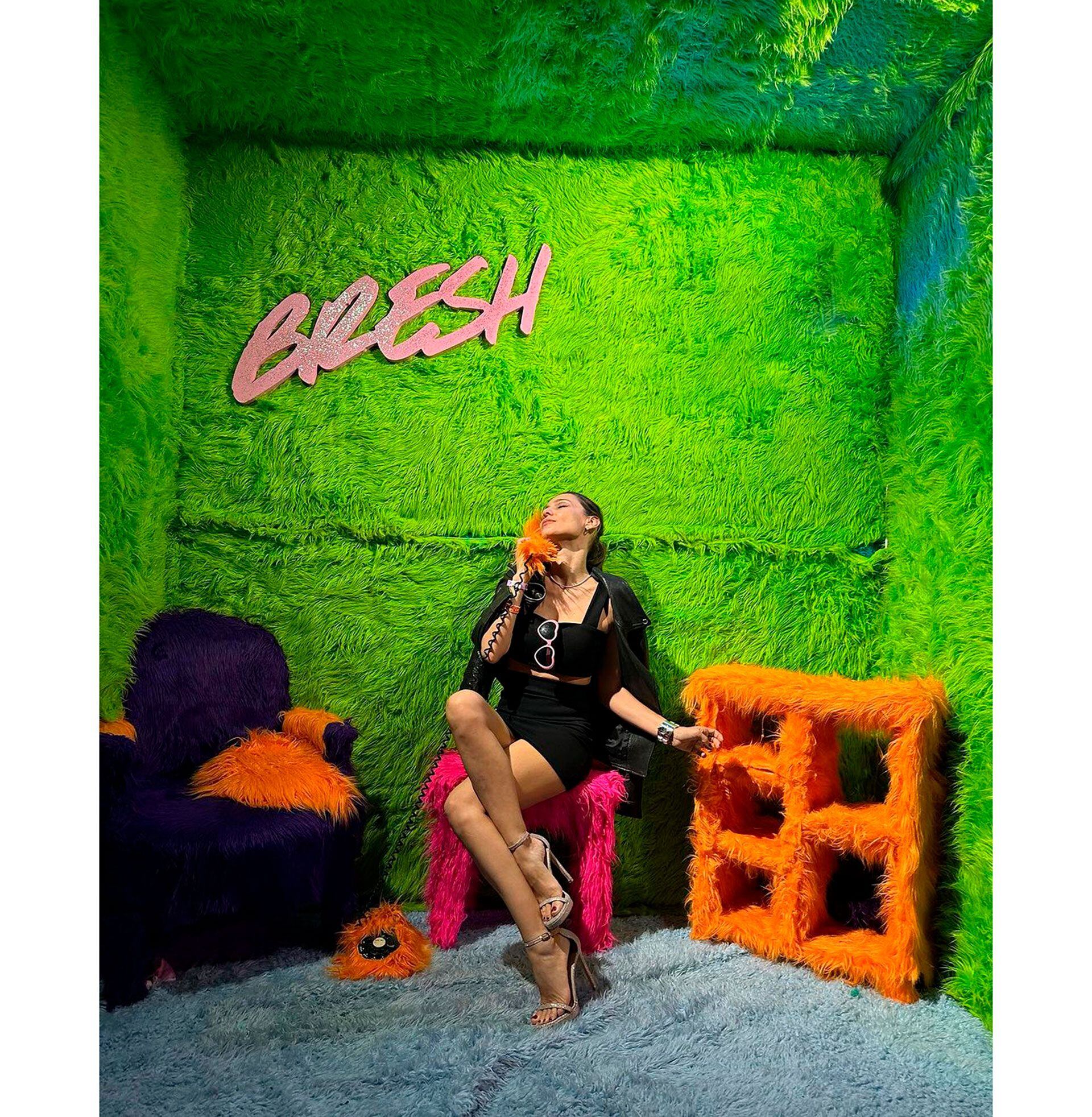 Las divertidas fotos de Pampita en la Bresh de Nueva York