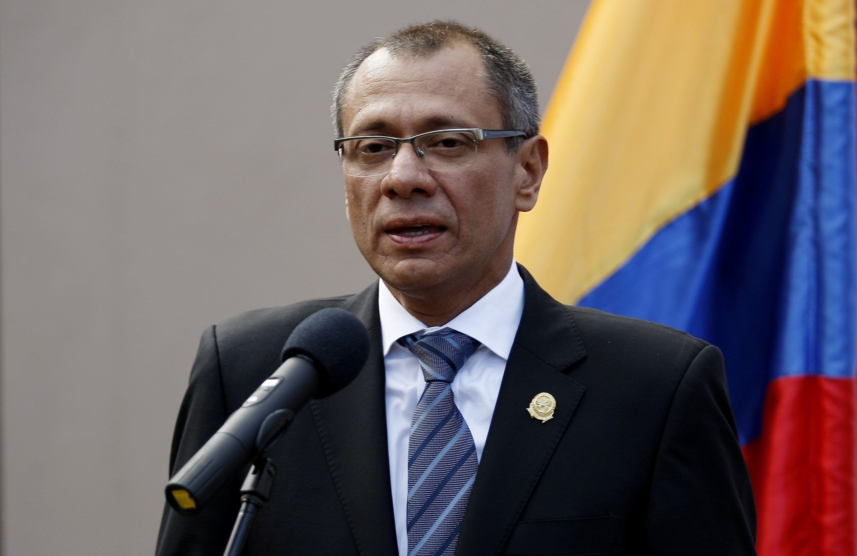 El ex vicepresidente ecuatoriano Jorge Glas  (EFE/Leonardo Muñoz)