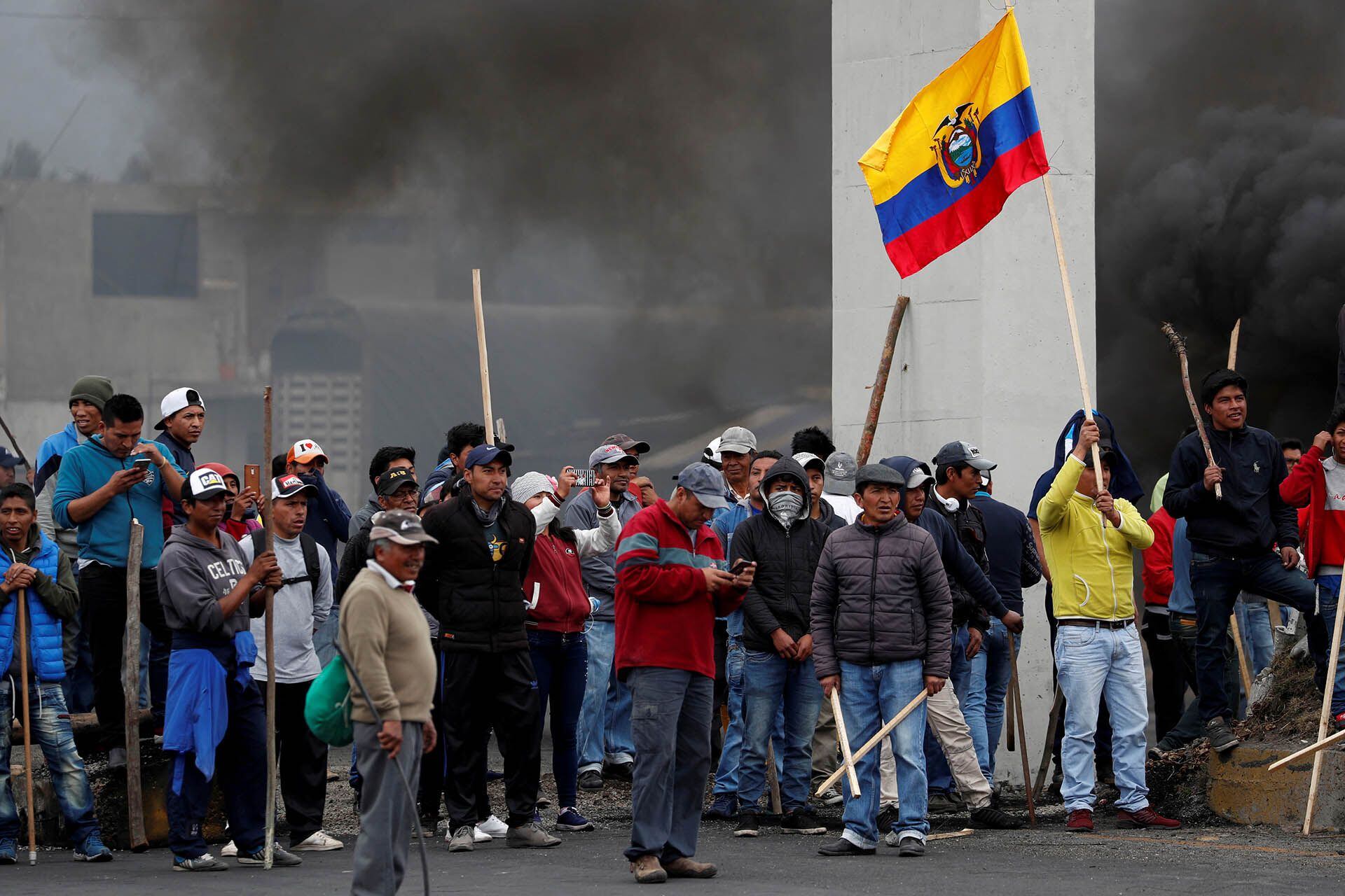 Los indígenas avanzan hacia Quito (Reuters)