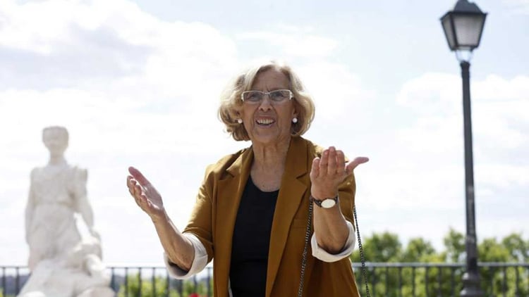 Manuela Carmena reconoció la derrota y anunció su retiro de la política (EFE)