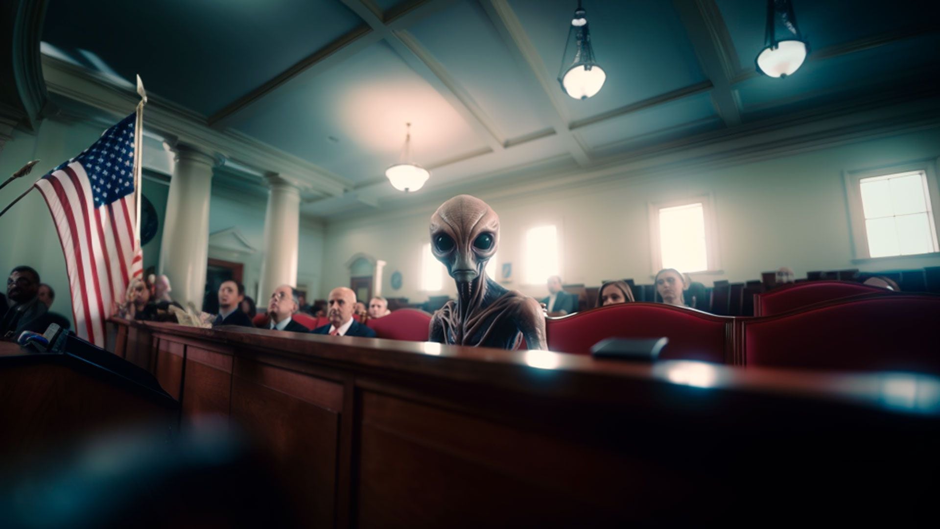 Alien testifica en una corte de EEUU (Imagen ilustrativa Infobae)
