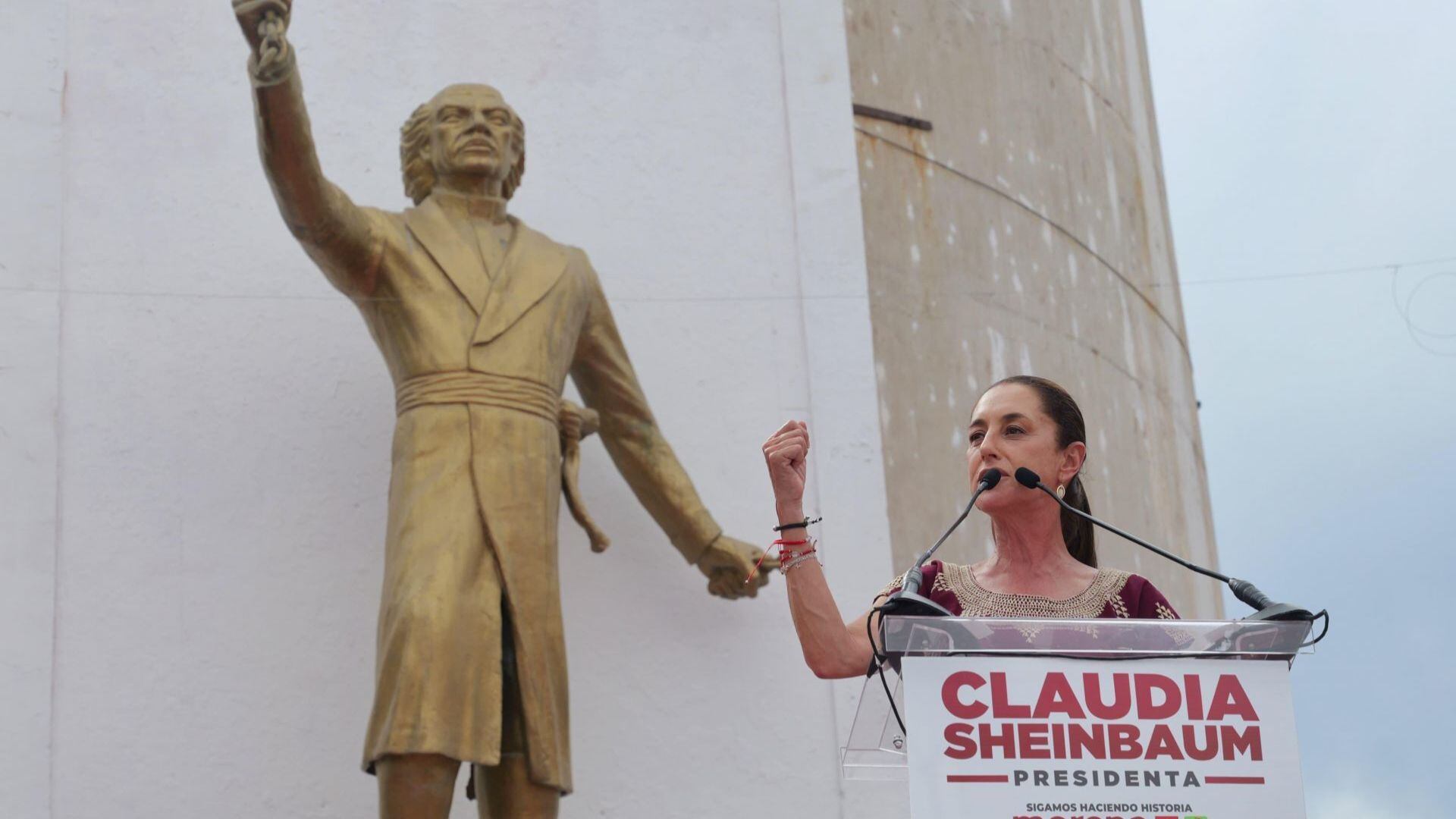Claudia Sheinbaum-Morena-Elecciones 2024-México-14 de abril