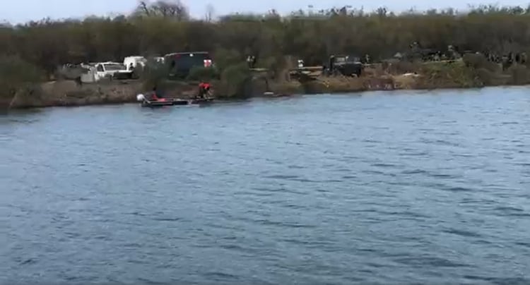 Mueren 4 militares al caer a canal en Reynosa (Foto: Captura de Pantalla)