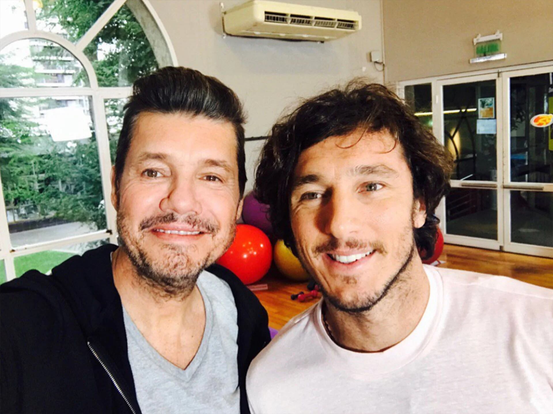 Marcelo Tinelli y Pico Mónaco