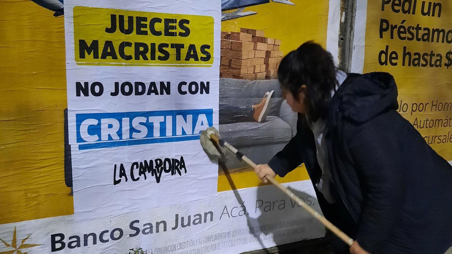 La Cámpora respalda a Cristina Kirchner en la causa de Vialidad