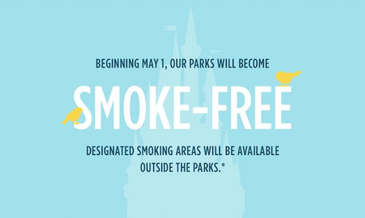 En los hoteles de la cadena Disney Resorts existirán áreas para fumadores reservadas para los huéspedes o personas que acudan a los restaurantes de esos establecimientos.