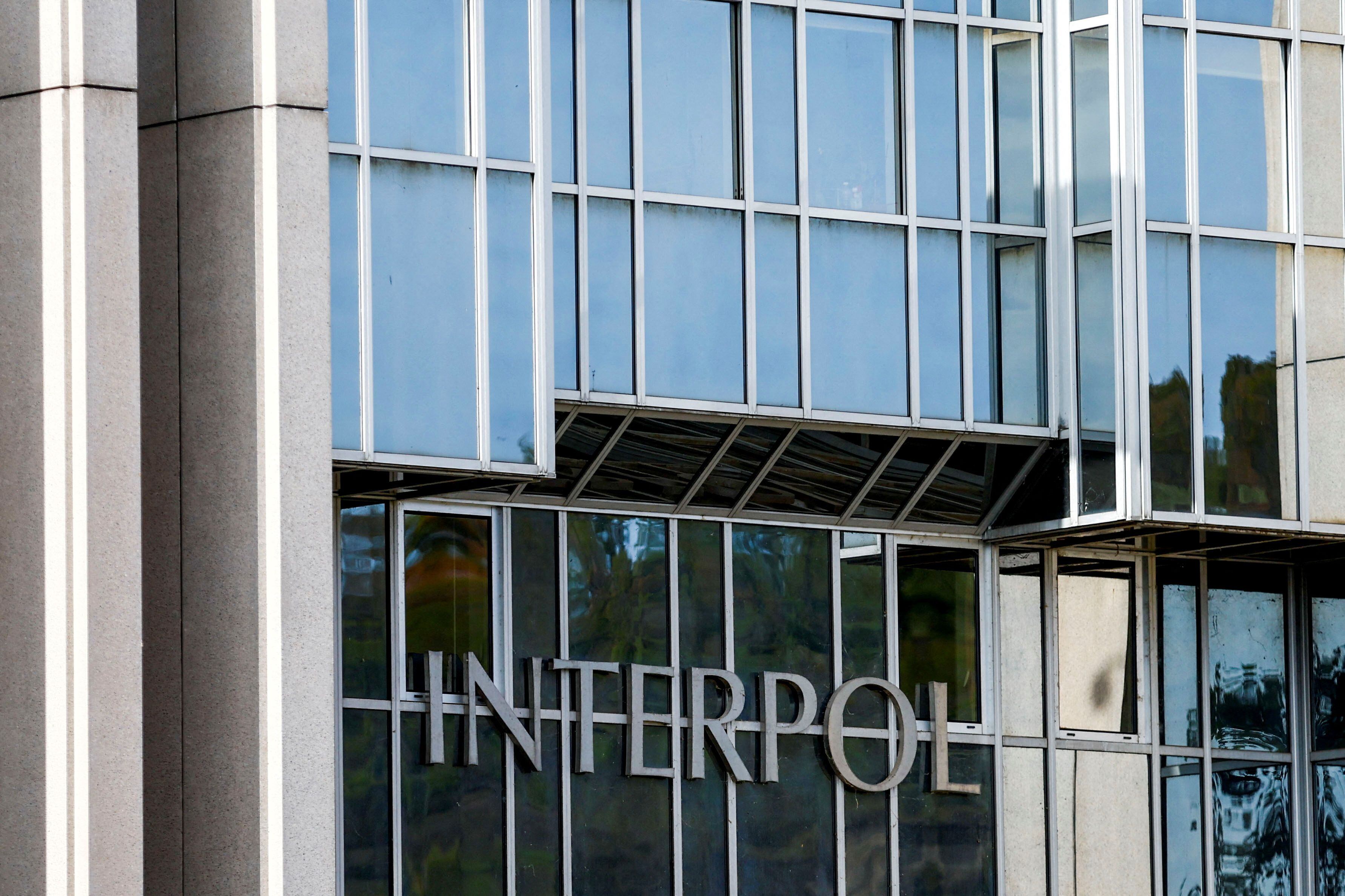 FILE PHOTO: A view shows the International Criminal Police Organization (INTERPOL) headquarters in Lyon, France, September 30, 2023. REUTERS/Gonzalo Fuentes/File Photo