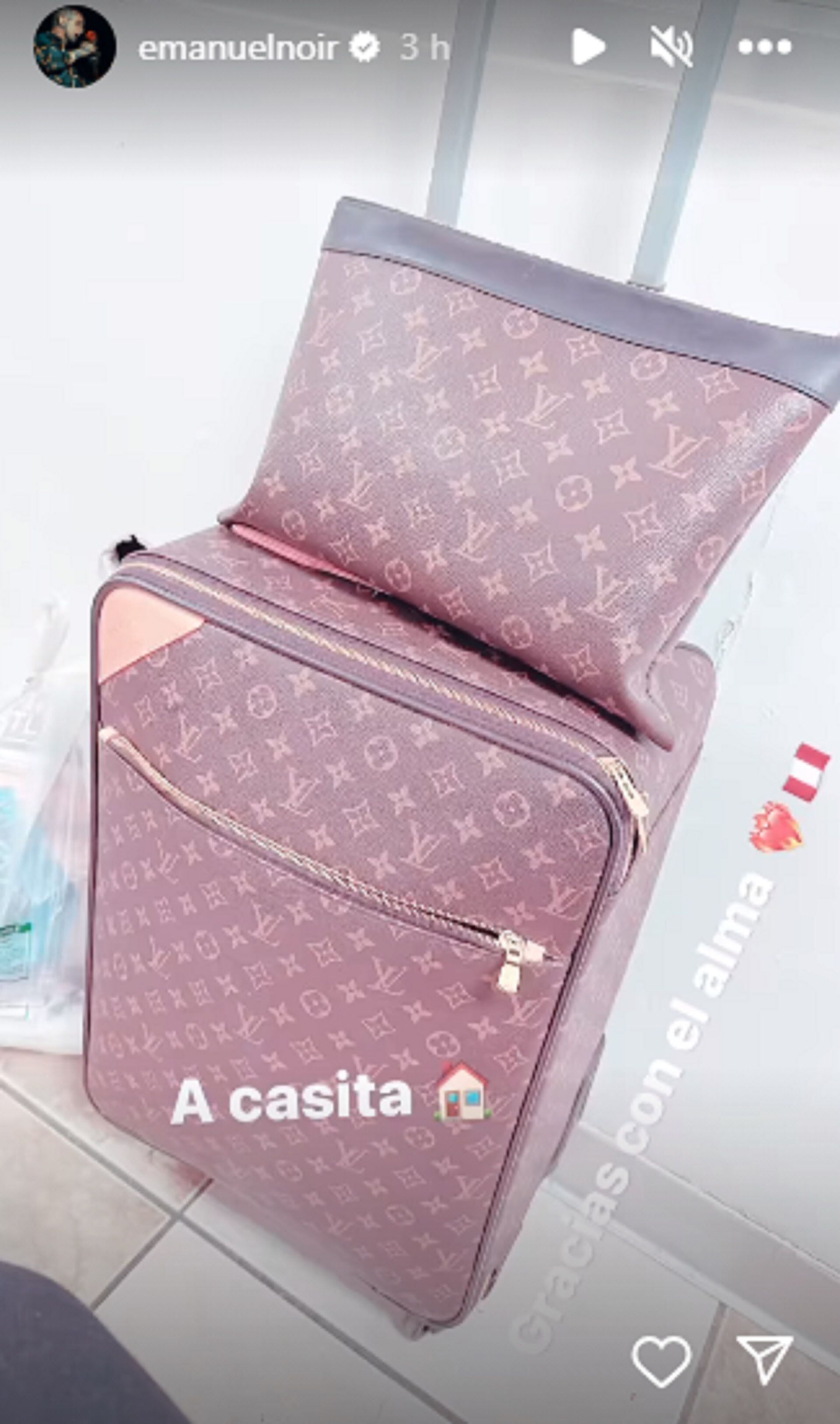 Este miércoles Emanuel Noir contó que regresaron a la Argentina para comenzar la gira nacional