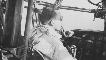 Robin Houston, uno de los 500 pilotos argentinos que pelearon en la Segunda Guerra Mundial (Foto: Archivo de Claudio Meunier)