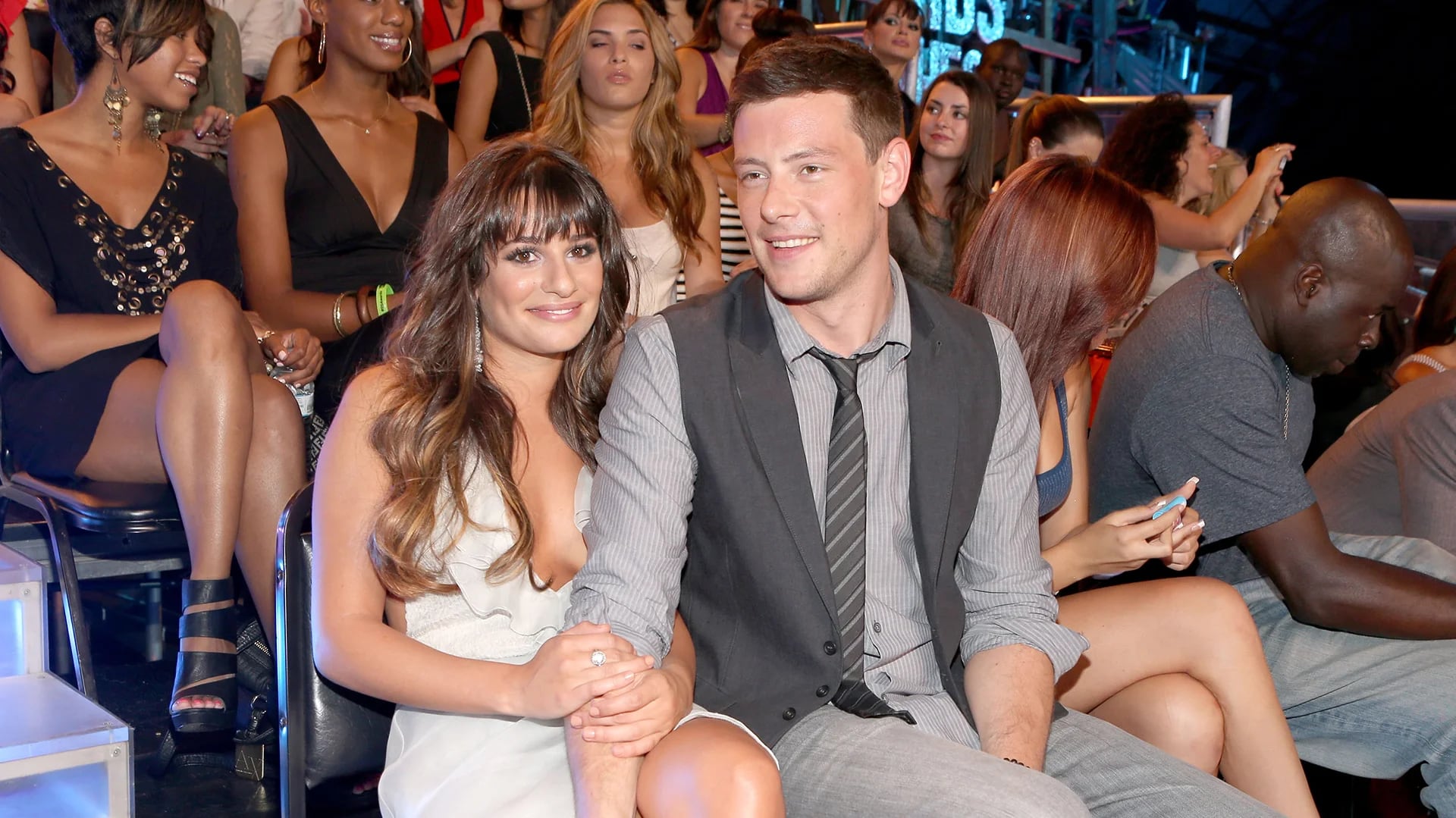 Cory Monteith y Lea Michele estaban comprometidos (AFP)