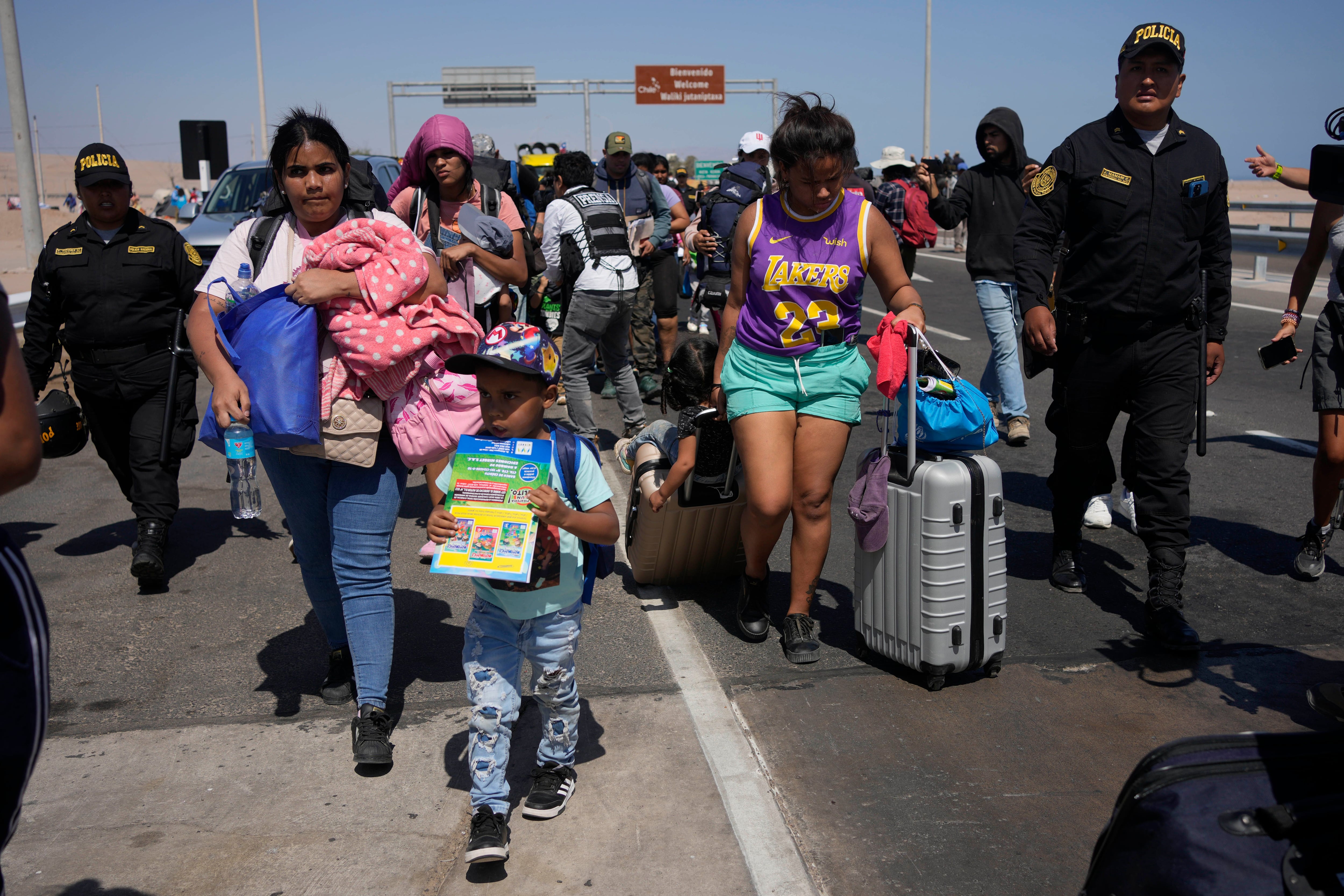 Venezolanos en Perú pidieron un corredor humanitario regional para los migrantes - Infobae