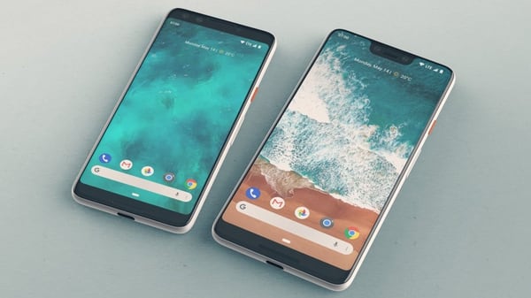 Los Google Pixel 3 y 3 XL serían de 5,4 y 6,2 pulgadas.