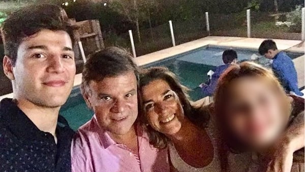 En familia, Pérez Volpin compartía cada momento íntimo en sus redes sociales