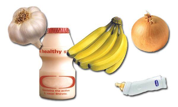Una dieta sana con plátanos y derivados de la leche son ideales para aportar estos microorganismos