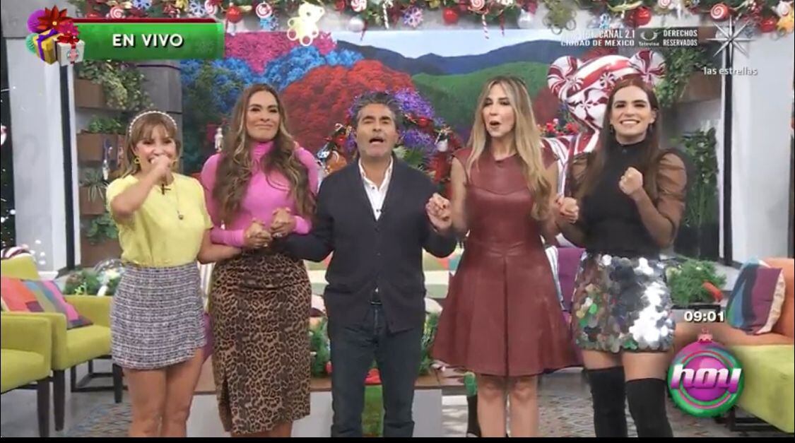 Galilea Montijo returned to “Hoy” after rumors that pointed to her departure from the morning show