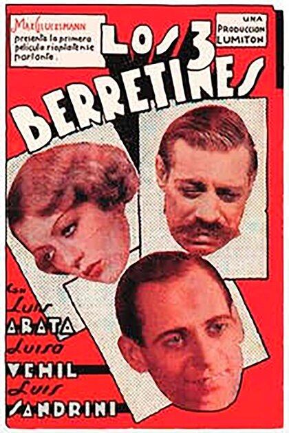 Los 3 berretines, la primera película del sello Lumitón que dirigió Susini