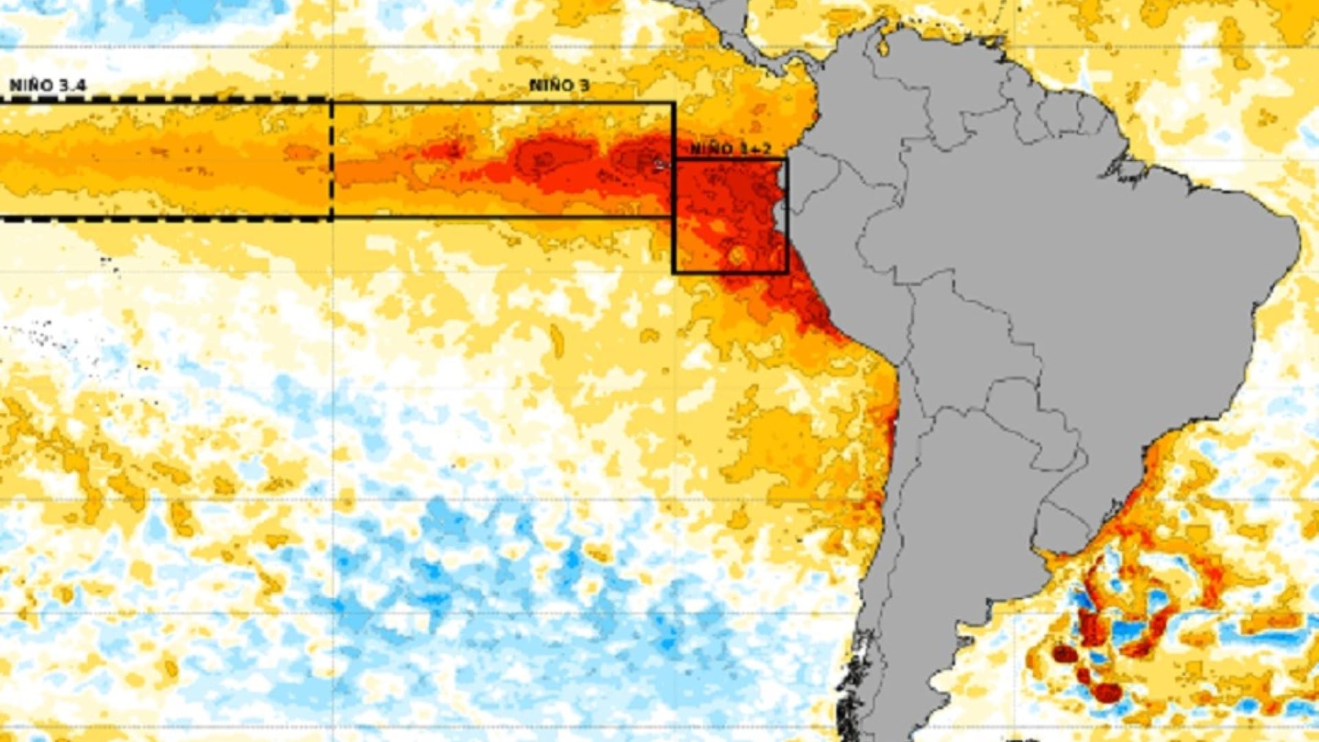 El informe de la OMM destaca la gravedad del aumento de la temperatura del mar en enero de 2024, señalando la influencia tanto de El Niño como del cambio climático antropogénico, y advierte sobre posibles repercusiones globales. (Andina)